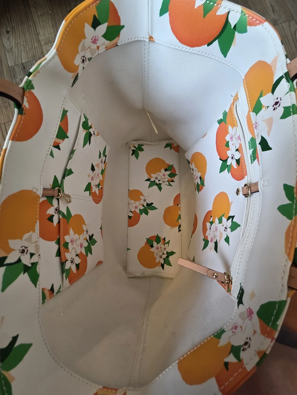 Kate Spade New York Harding Street Oranges Riley Tote